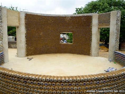 Bulletproof And Fireproof House Made From Used Plastic Bottles Off Grid World