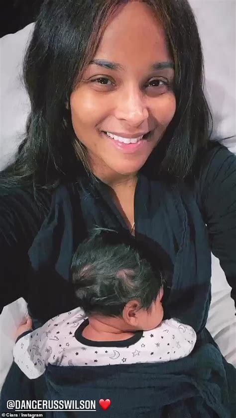 Ciara Shares Heart Melting Selfie Video Of Newborn Son Win Six Weeks