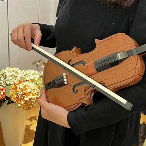 Novo Em Estoque Harpa Pista Violino Ideias Criatividade Moc