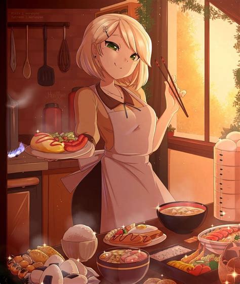 ♡︎ Waifus Paradise ♡︎ On Instagram “eat With Her ️ ♡︎ ♡︎[credits To The Artist] Merunyaa