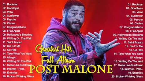 Post Malone Playlist 2022 Best Songs Of Post Malone 2022 YouTube