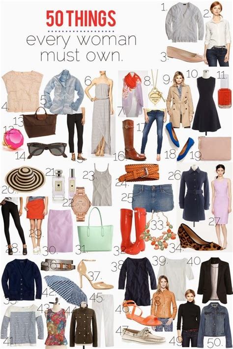 50 Things Every Woman Should Own Mom Fabulous