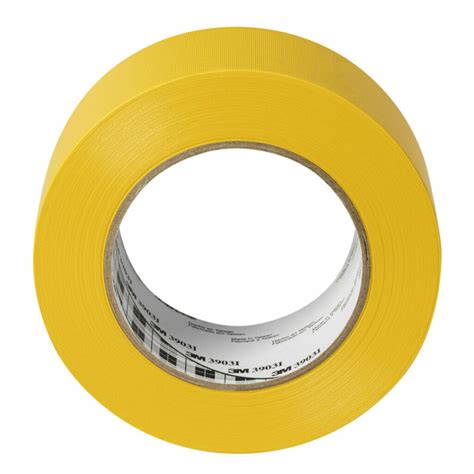 3m™ Vinyl Duct Tape 3903i Yellow 50 Mm X 50 M 24 Rolls Case 3m