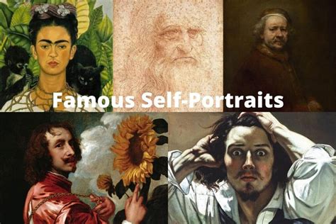 10 Most Famous Self Portraits Artst