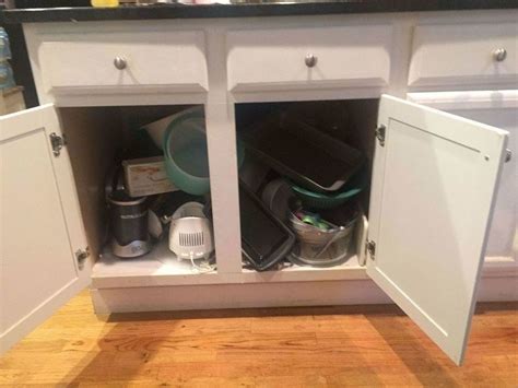 Convert Messy Kitchen Cabinets Into Useful Drawers - A How To Guide