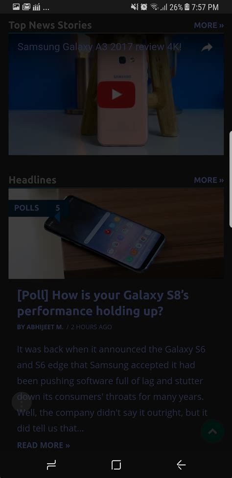 Latest Samsung Internet Beta Brings New Features Like Night Mode