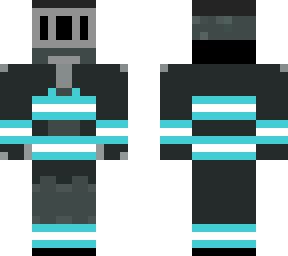 Captain obi is best fictional fire man. Captain Obi Fire force uniform | Minecraft Skin
