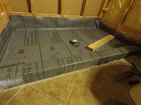 Tile size and slope considerations. How to Build a Tile Shower Floor - Shower Pan Liner and ...