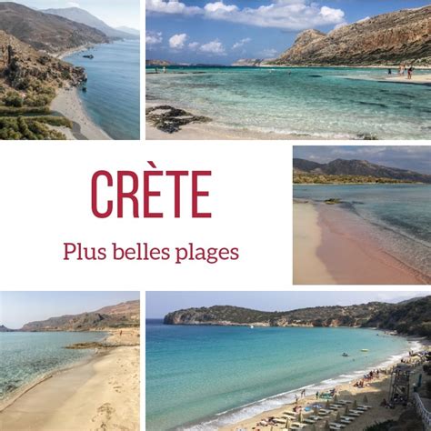 Top Des Plus Belles Plages De Crete Avec Carte Et Photos Images 10773