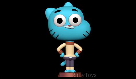 Gumball Watterson The Amazing World Of Gumball 3d Print Model By