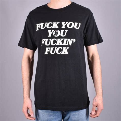 Rip N Dip Fucking Fuck T Shirt Black Skate Clothing From Native Skate Store Uk