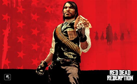 Red Dead Redemption Mid Adult Men Red Marston Marston Wanted Games