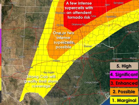 Some Severe Weather Risk Today Texas Storm Chasers Texas Storm