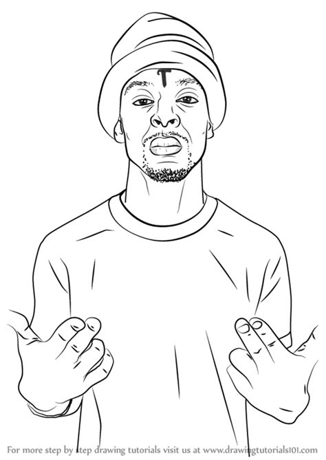 Learn How To Draw 21 Savage Rappers Step By Step Drawing Tutorials