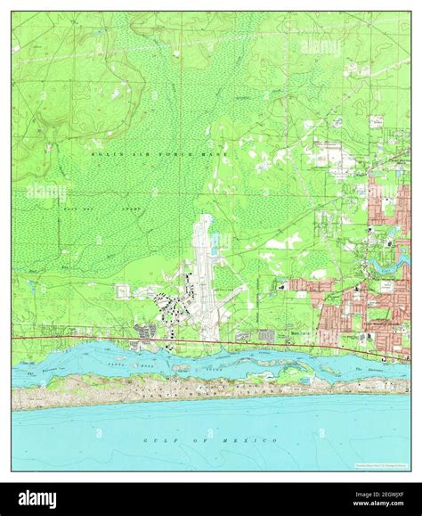 Mary Esther Florida Map 1970 124000 United States Of America By Timeless Maps Data Us