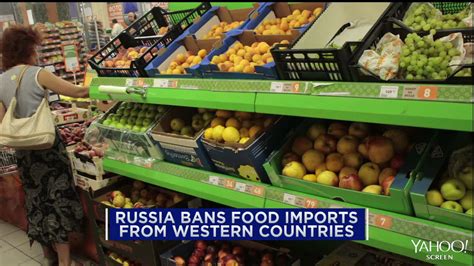 Who Will Russias Food Import Ban Affect More The West Or Russia