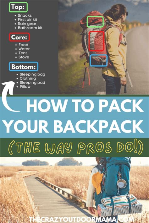 beginner s guide to packing a backpack for hiking expert tips to help you pack like a pro