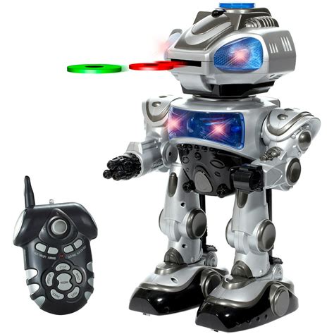 World Tech Toys Robokid Programmable Disc Shooting Rc Robot Walmart