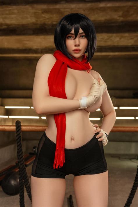 Alina Becker Mikasa Ackerman Real Life Shingeki No Kyojin Highres