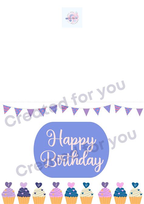 Happy Birthday Card Printable Digital Birthday Card Birthday Card