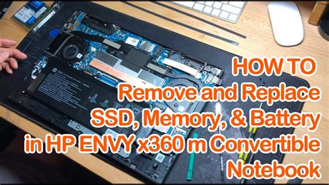 How To Upgrade Memory Battery Or Ssd In Hp Envy X360 15m Ds0011dx