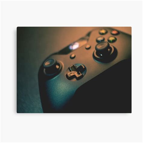 Xbox One Controller Top View Canvas Print For Sale By Cynicown