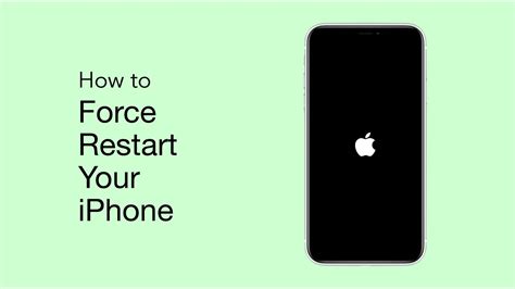 How To Force Restart Your Iphone Youtube