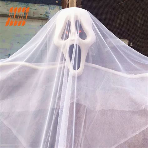 13ft Halloween Props Hanging Ghost Scary Skull Haunted House Halloween