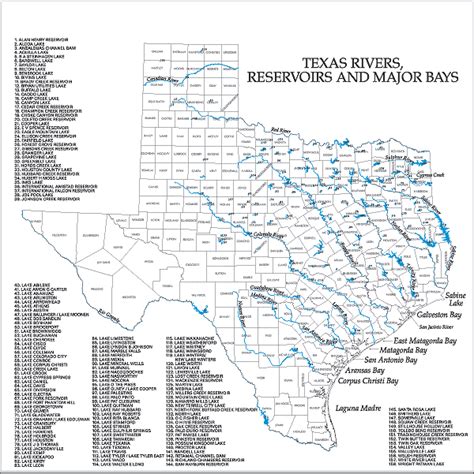 Map Of Texas Rivers And Creeks Get Latest Map Update