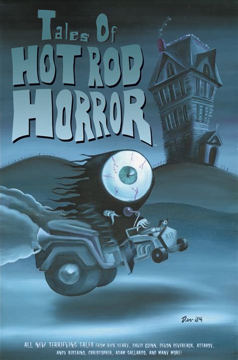 Tales Of Hot Rod Horror Vol 1 Devon Devereaux Illustration