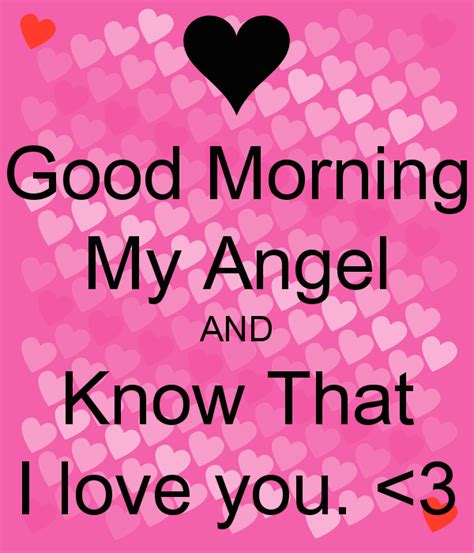 Good Morning My Angel