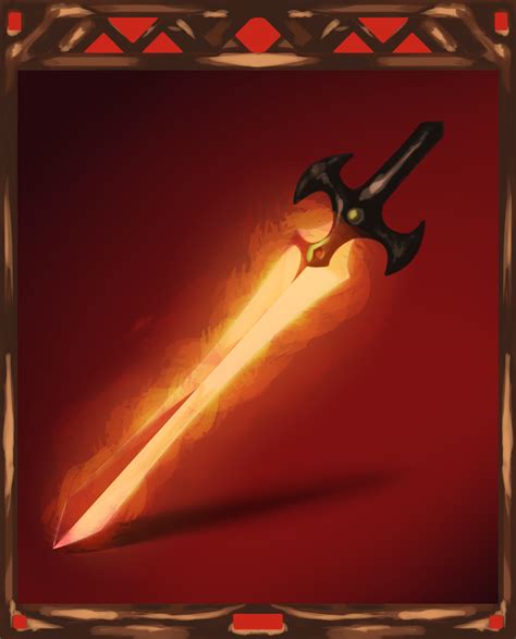 Flame Sword By Avianookami On Deviantart