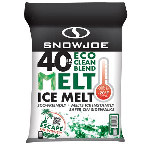 Snow Joe Melt40eco Eco Clean Ice Melt 40 Lbs