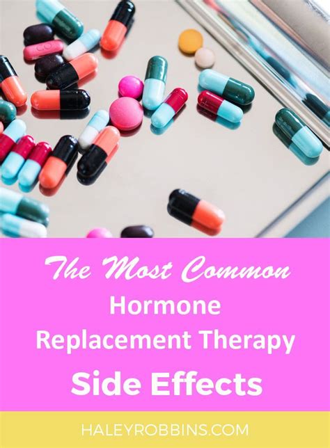 Hormone Replacement Therapy Side Effects How To Avoid Them With