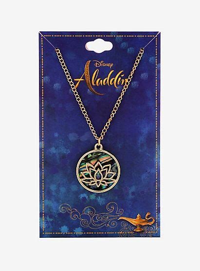 Disney Aladdin Jasmine Lotus Necklacedisney Aladdin Jasmine Lotus Necklace Disney Jewelry
