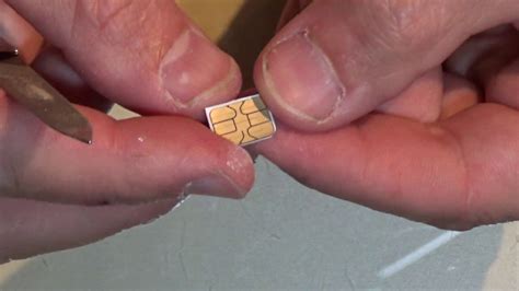 Micro Sim To Nano Sim Card In 5 Min Youtube