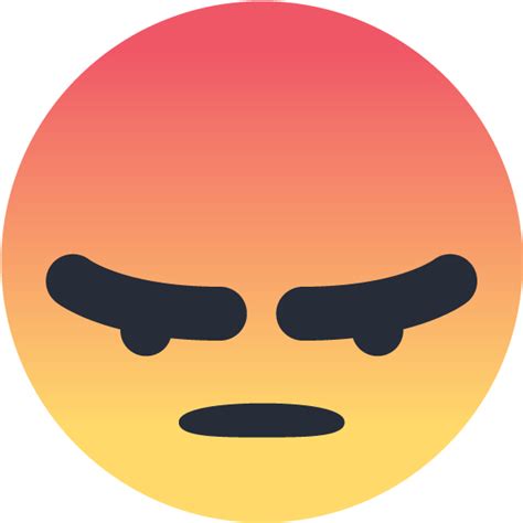 Angry Emoji Clipart Apple Facebook Angry Emoji Png Transparent Png
