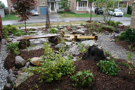 On a much smaller scale, backyard rain gardens can limit the amount of work a gardener needs to do since they reuse the water collected during the rains. A complete guide to building and maintaining a rain garden ...