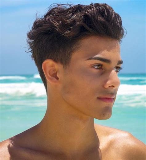 Hairstyles For Mexican Curly Hair Men Young Hispanic Man With Curly
