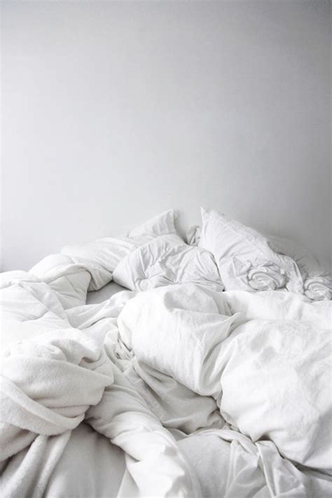 B E D R O O M S Messy Bed Living Spaces Furniture White Bedding