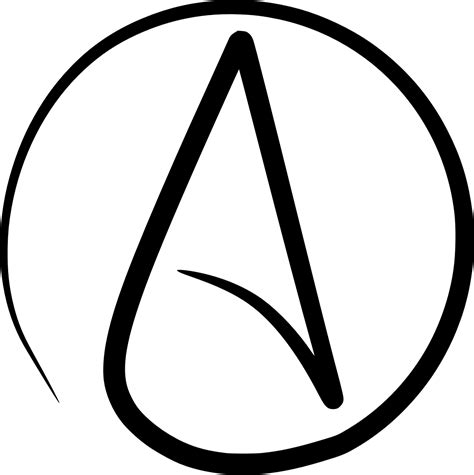 Atheist Atheismus Symbol Kostenlose Vektorgrafik Auf Pixabay