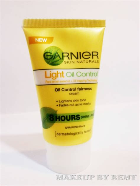 Makeup By Remy Garnier Skin Naturals Oil Control Fairness Cream