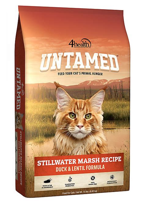 Customers are pleased that the food they provide are healthy for their cats and sold you will only be able to find 4health cat food at tractor supply since it is an exclusive cat food brand of the company. 4health Premium Pet Food | Untamed | Tractor Supply Co.