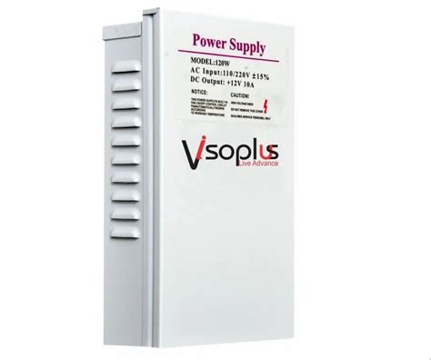 8 Channel Visoplus 10 Amp 8ch Cctv Power Supply Smps Output