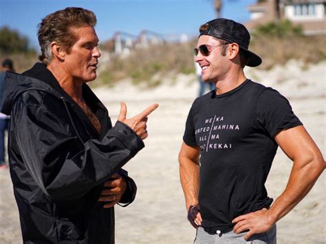 Cinemaonlinesg David Hasselhoff Spotted On Baywatch Set With The Rock