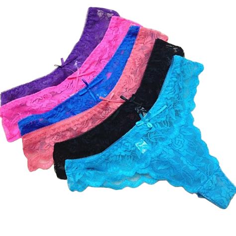 5 Pcslot Thongs Women G String High Quality Panties Sexy G String