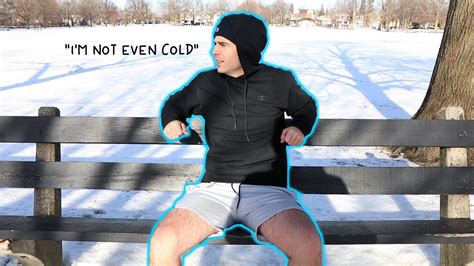 Guys Who Wear Shorts During Winter Youtube