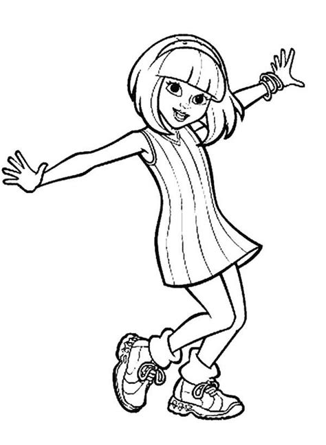Our huge coloring sheets archive currently. People Love to Dance Coloring Page | Coloring Sky