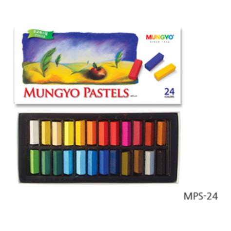 Mungyo Soft Pastels Non Toxic Square Chalk 24 32 48 64 Colors Made In