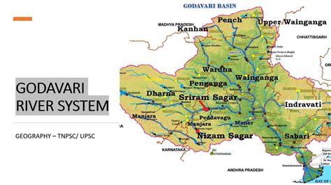 Godavari River System Indian River System Geography Tnpsc Upsc